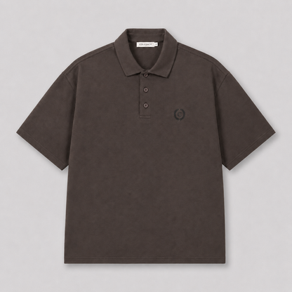 COLEGACY Men Oversized Polo Shirt