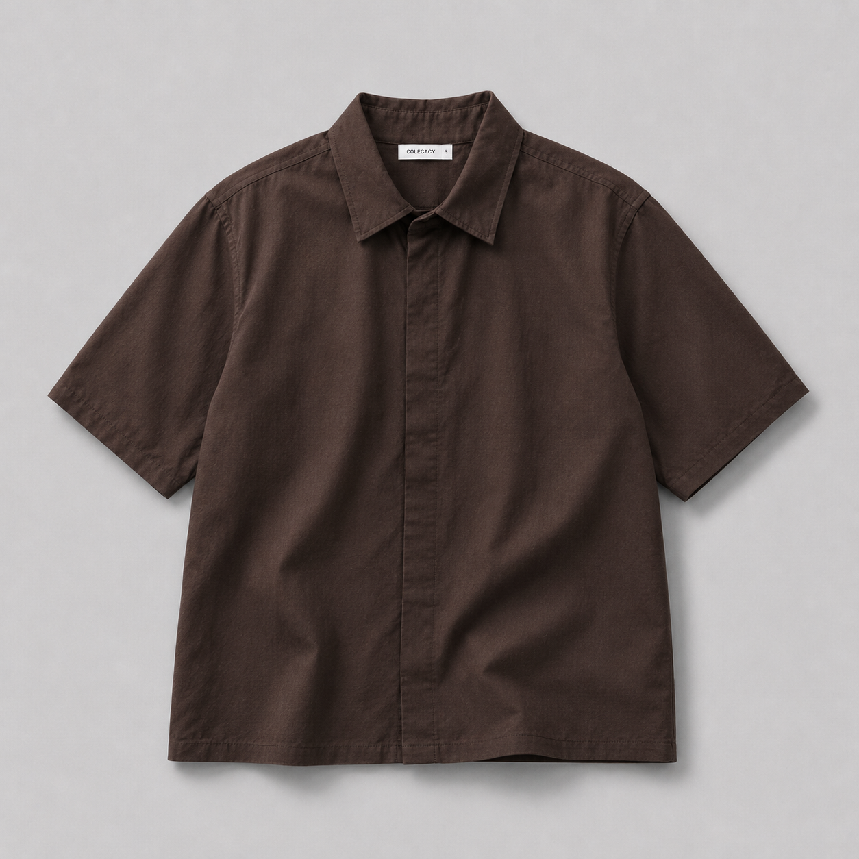 COLEGACY Men Oversized Short Sleeve Shirt