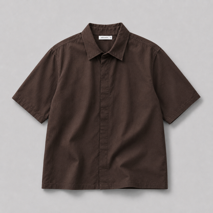 COLEGACY Men Oversized Short Sleeve Shirt