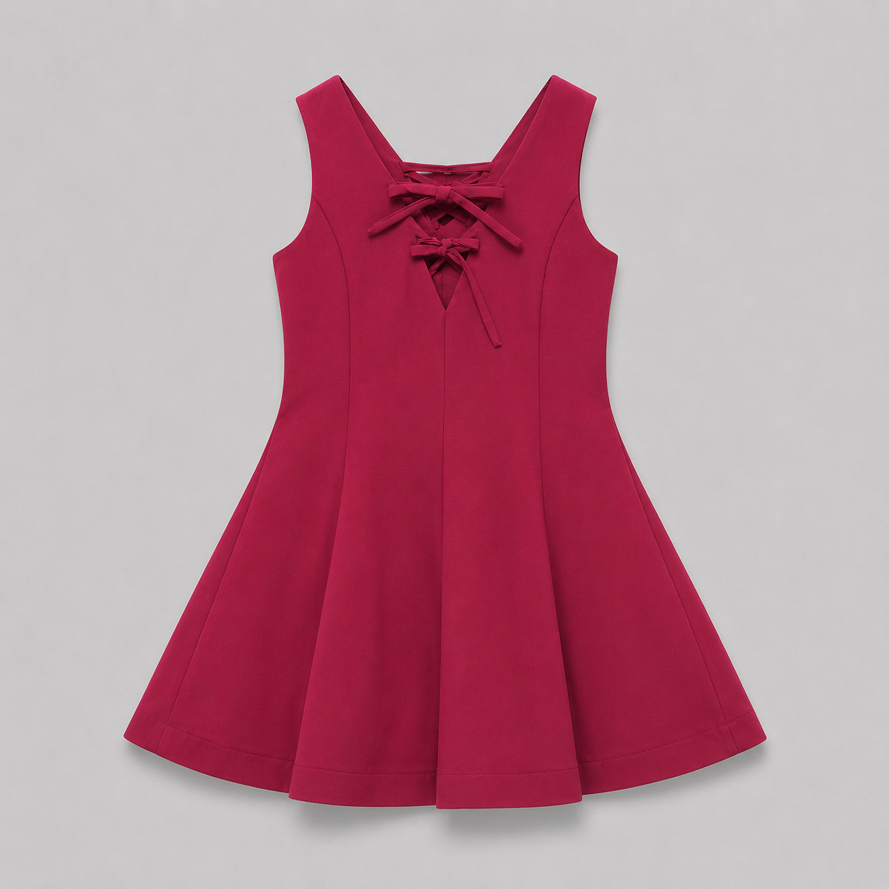 COLEGACY Women Ribbon Mini Dress
