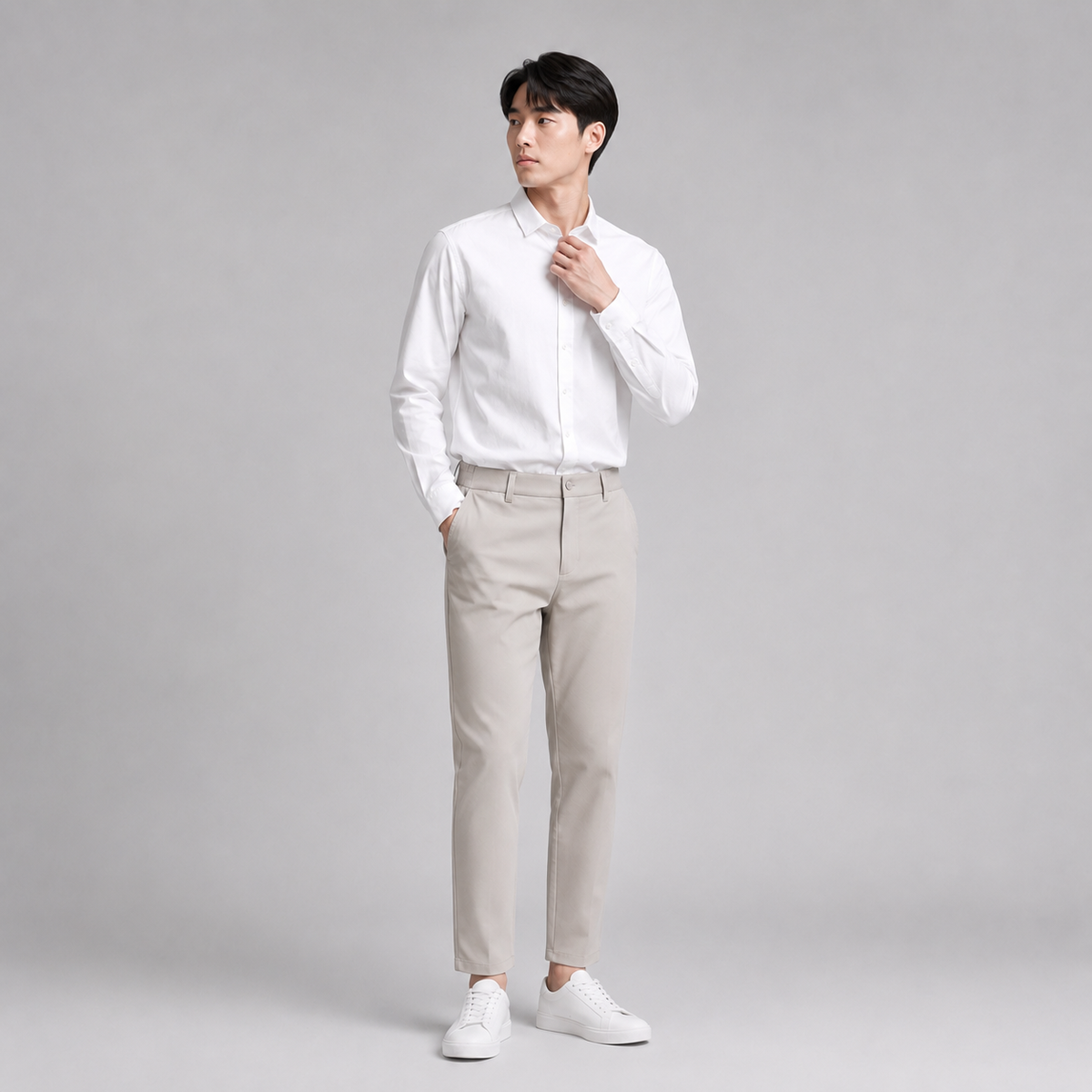 YFS Men Stretch Anti-Stain Work Trousers