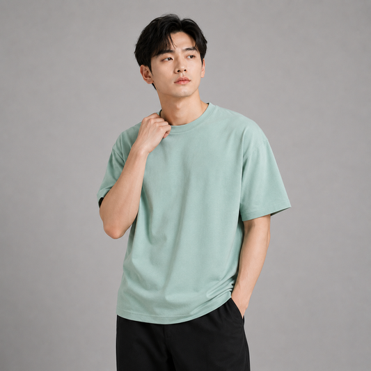 COLEGACY Men Premium Basic Cotton T-Shirt