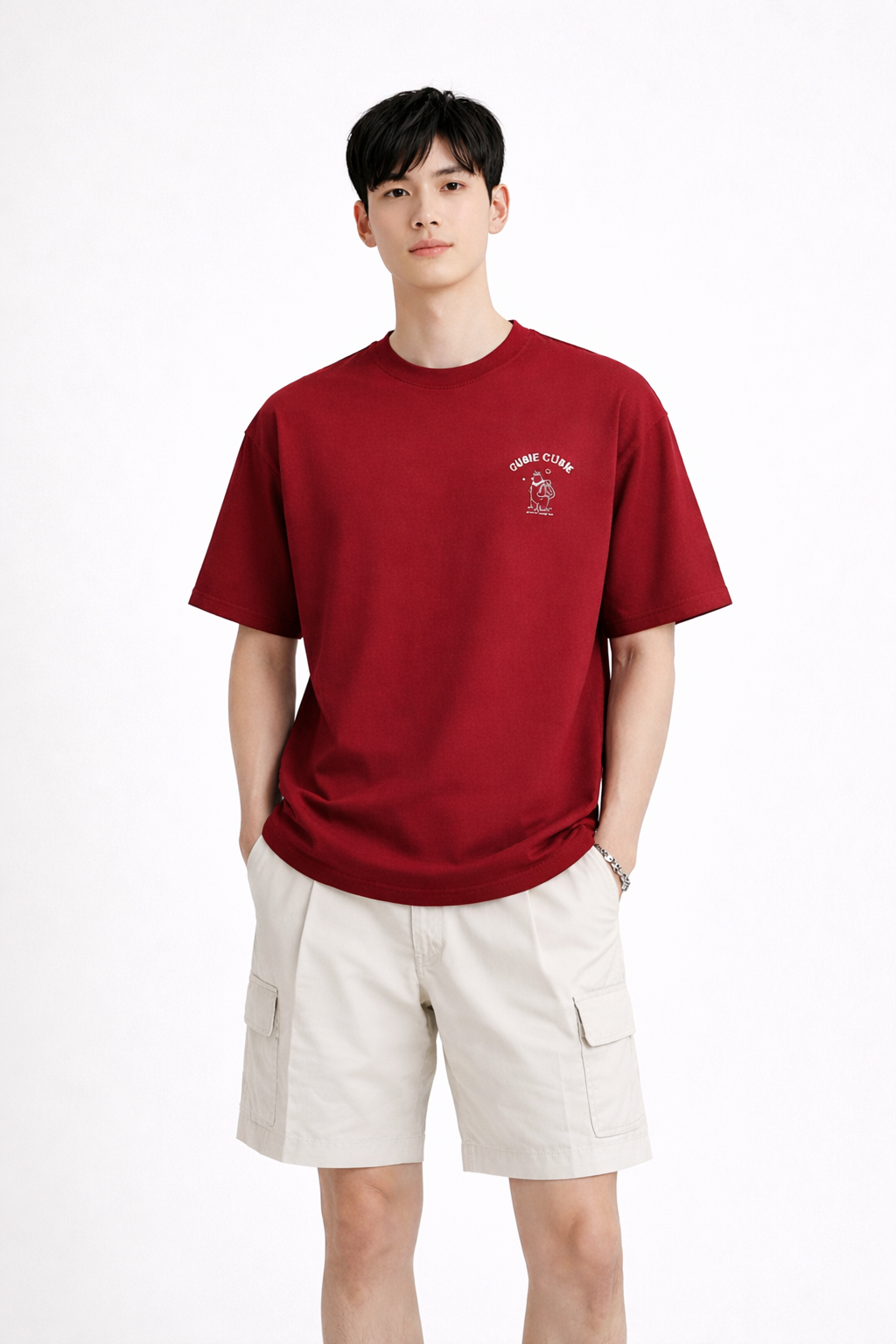 AD Men Cubie Cubie Oversized Tee