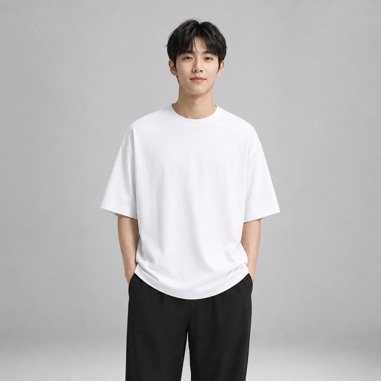 AD Men Premium Plain Oversized T-Shirt