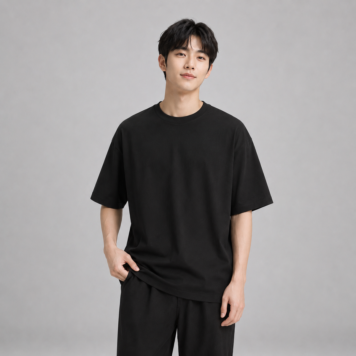 AD Men Premium Plain Oversized T-Shirt