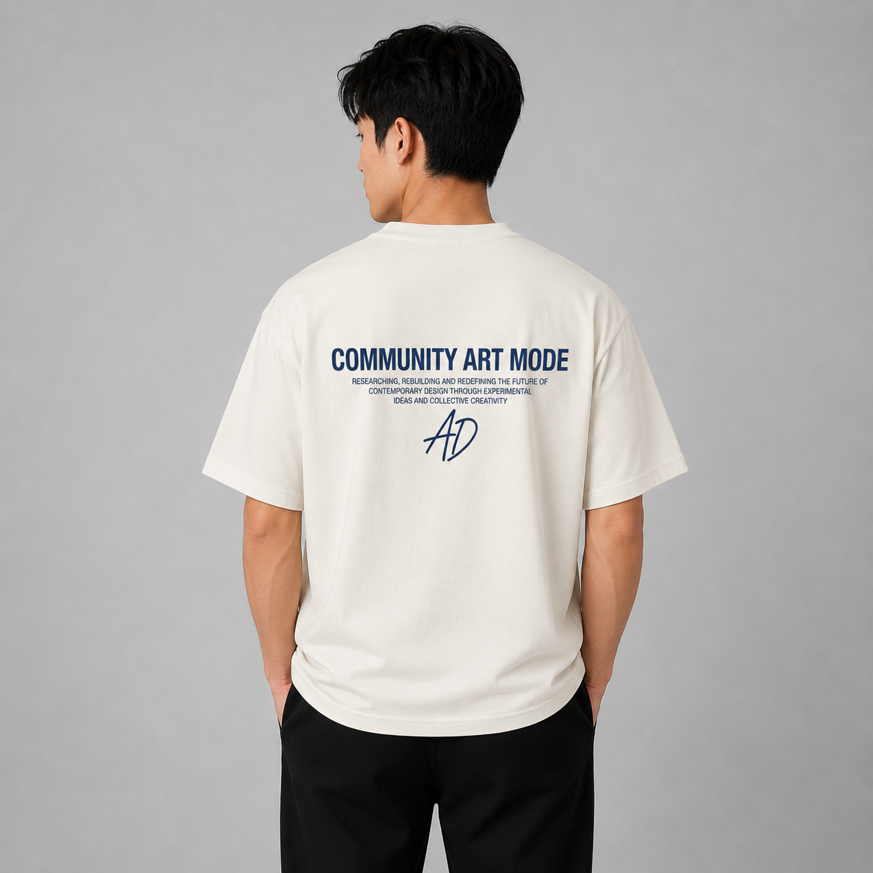 AD Men Premium Oversized Heavy Cotton T-Shirt