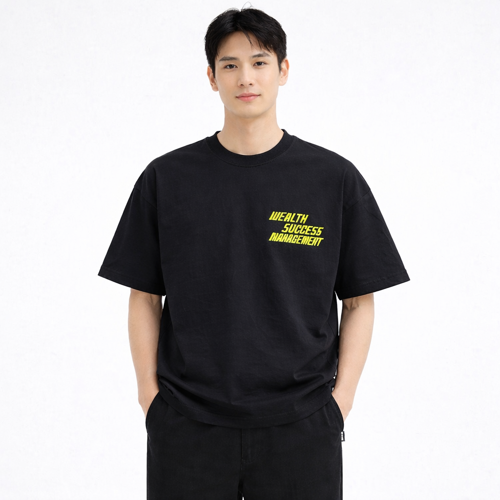 AD Men Oversized Graphic T-Shirt