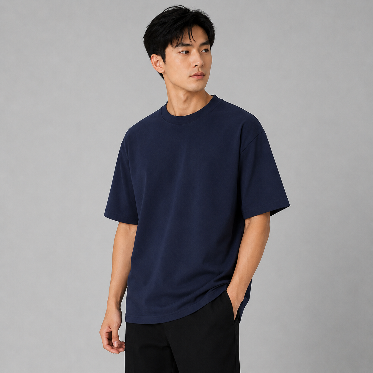 AD Men Premium Oversized Heavy Cotton T-Shirt