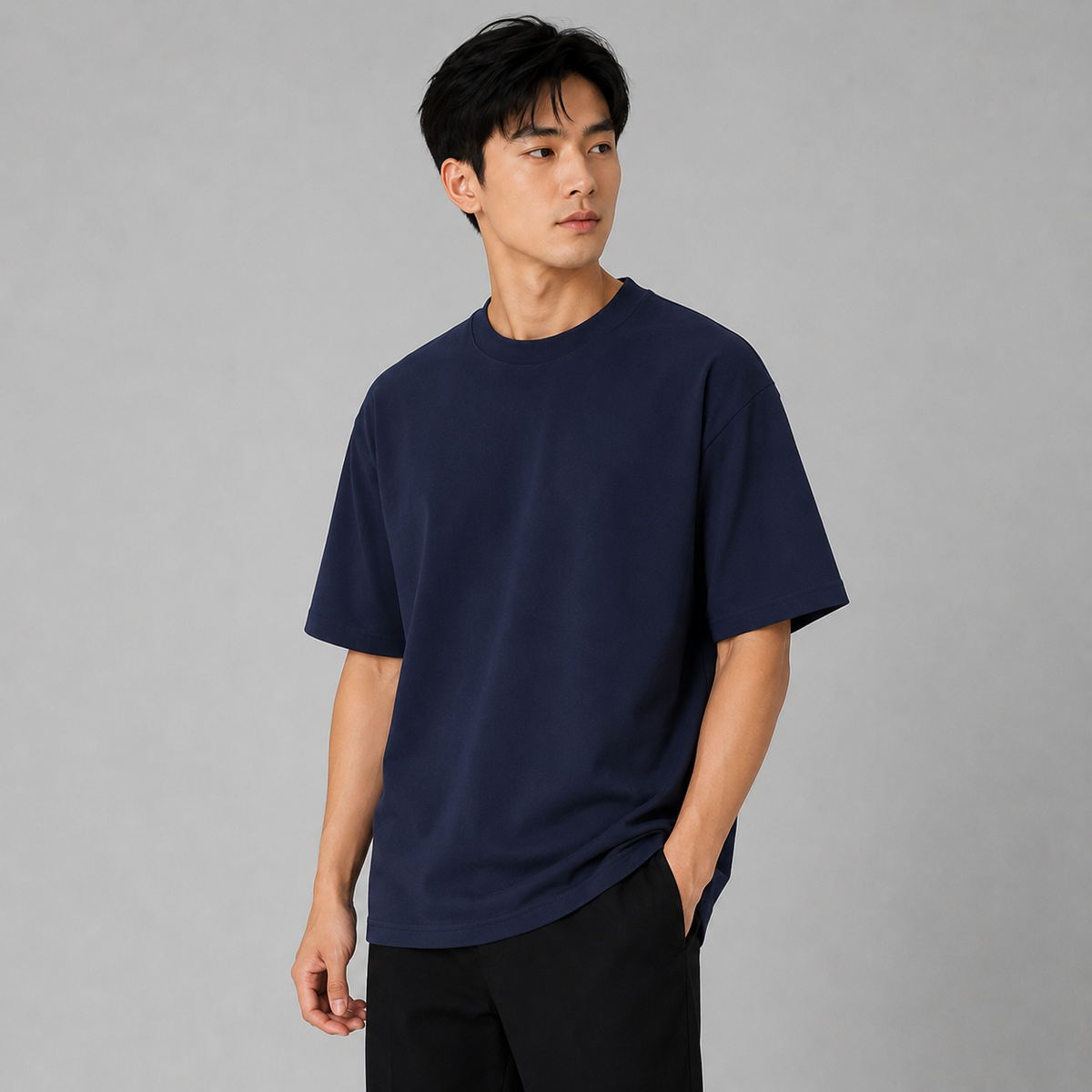 AD Men Premium Oversized Heavy Cotton T-Shirt