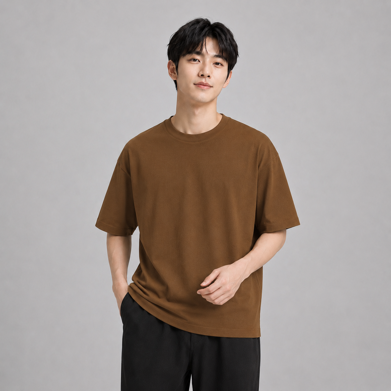 AD Men Premium Plain Oversized T-Shirt