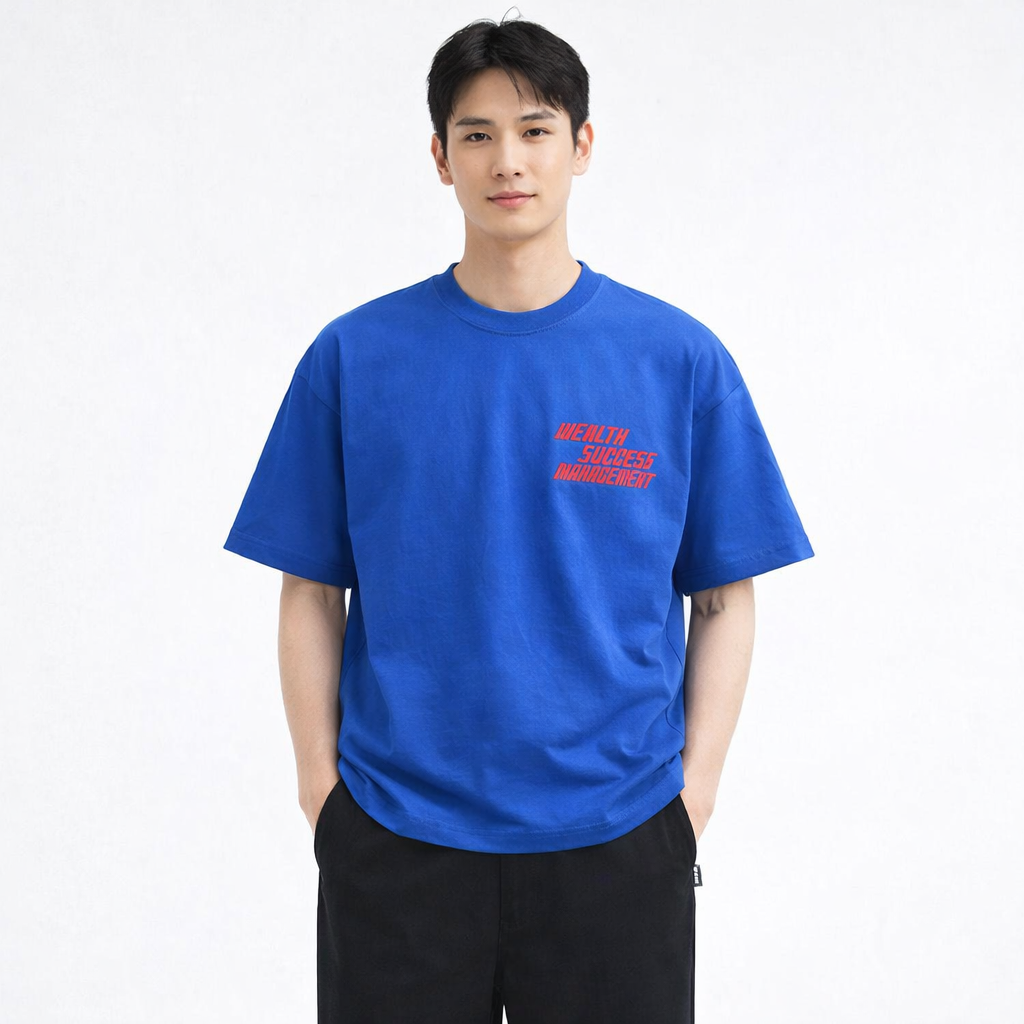 AD Men Oversized Graphic T-Shirt
