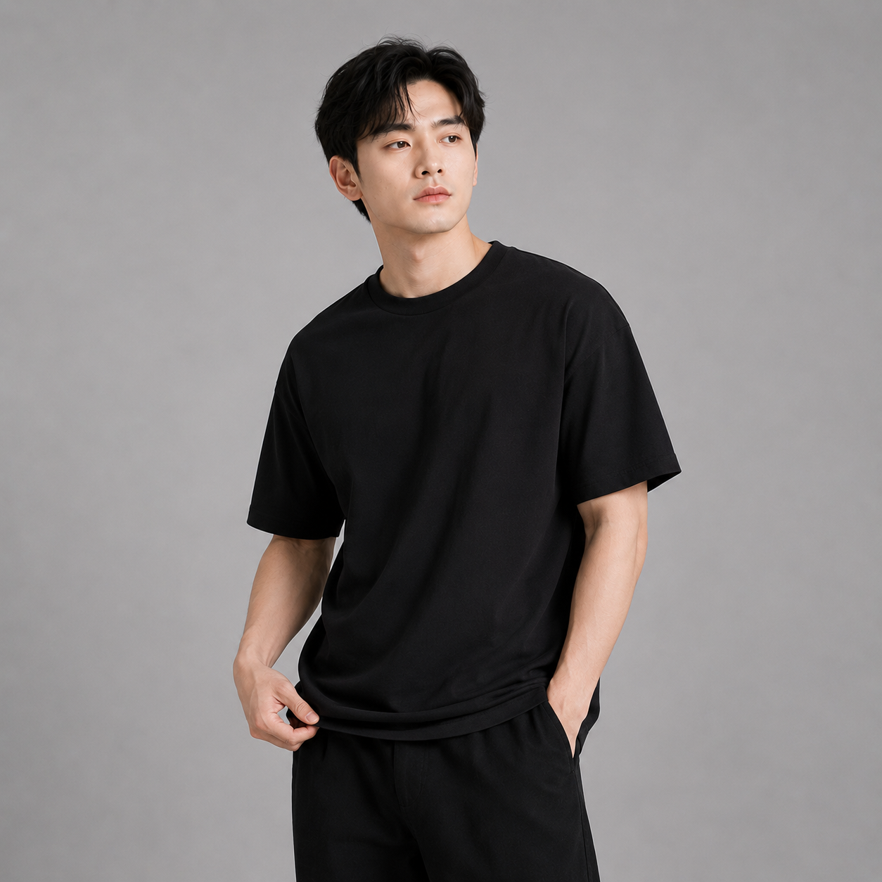 COLEGACY Men Premium Basic Cotton T-Shirt
