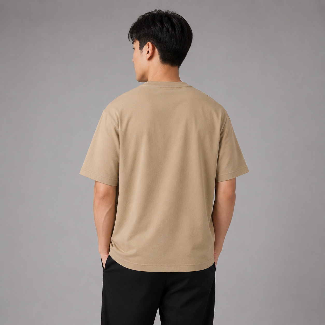 COLEGACY Men Basic Oversized T-Shirt