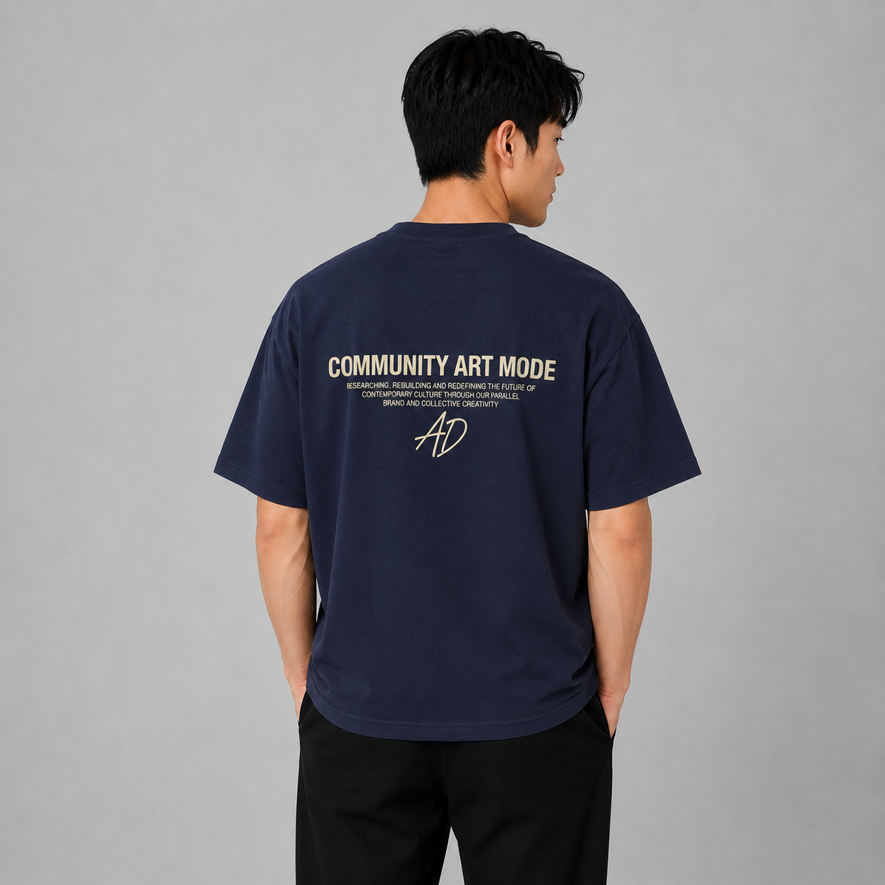 AD Men Premium Oversized Heavy Cotton T-Shirt