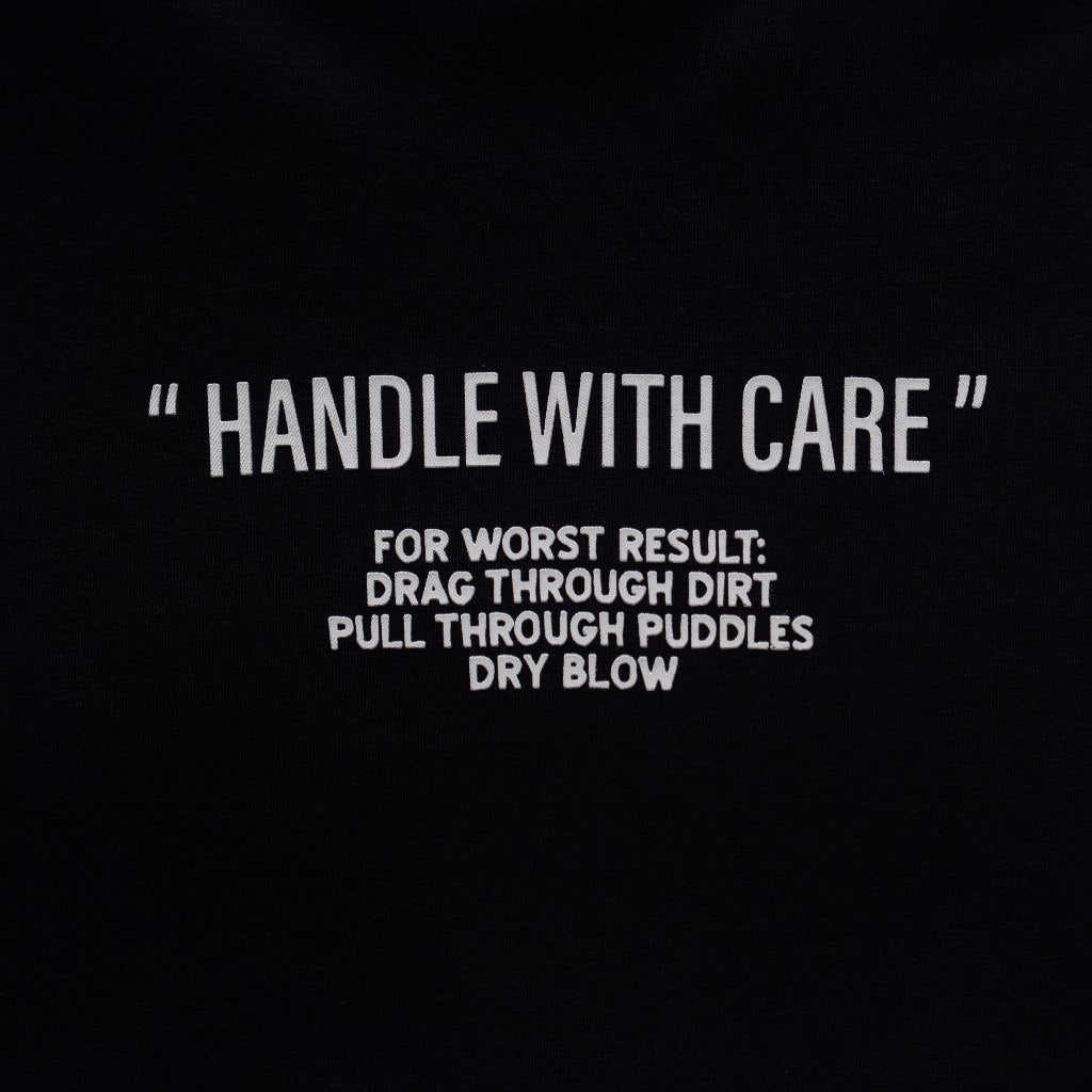 AD Men Black “Handle With Care” Graphic Tee