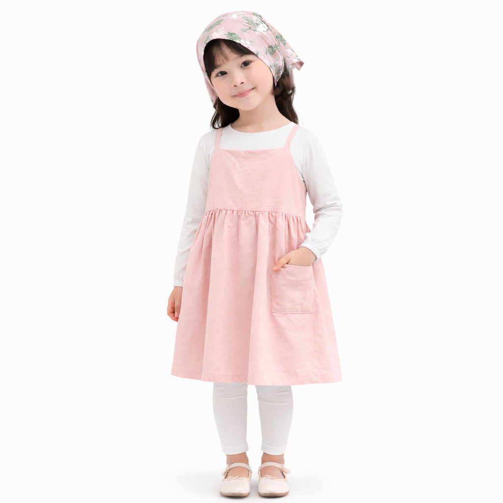 AD Kids Girls Sleeveless Cotton Dress