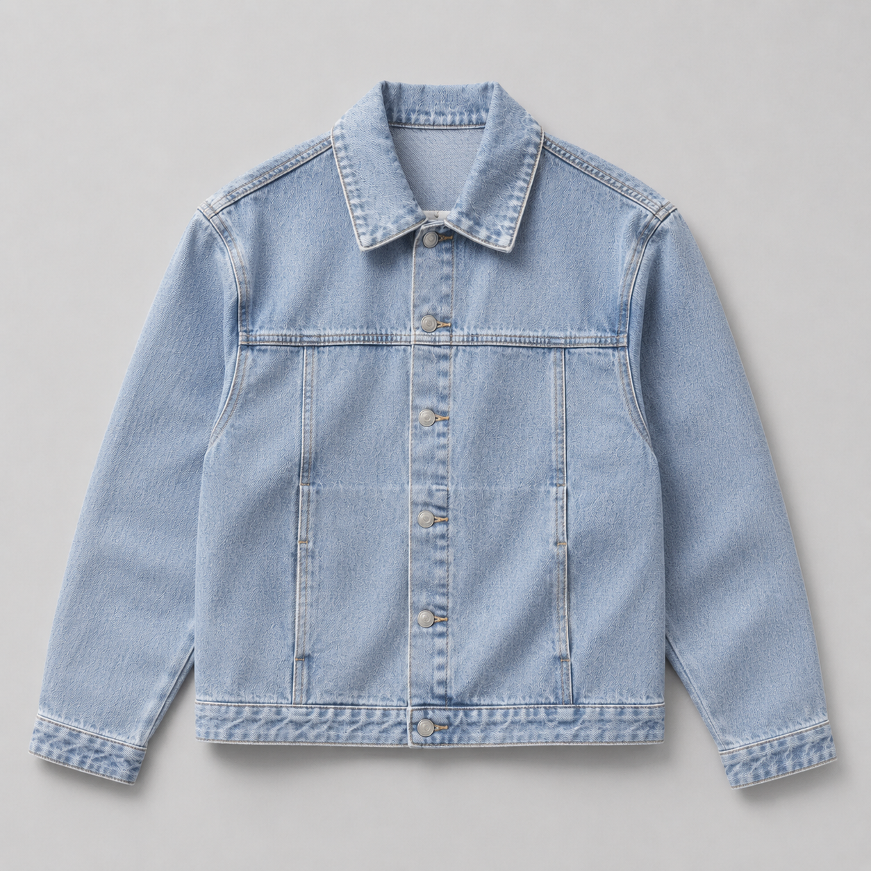 COLEGACY Men Long Sleeve Denim Jacket