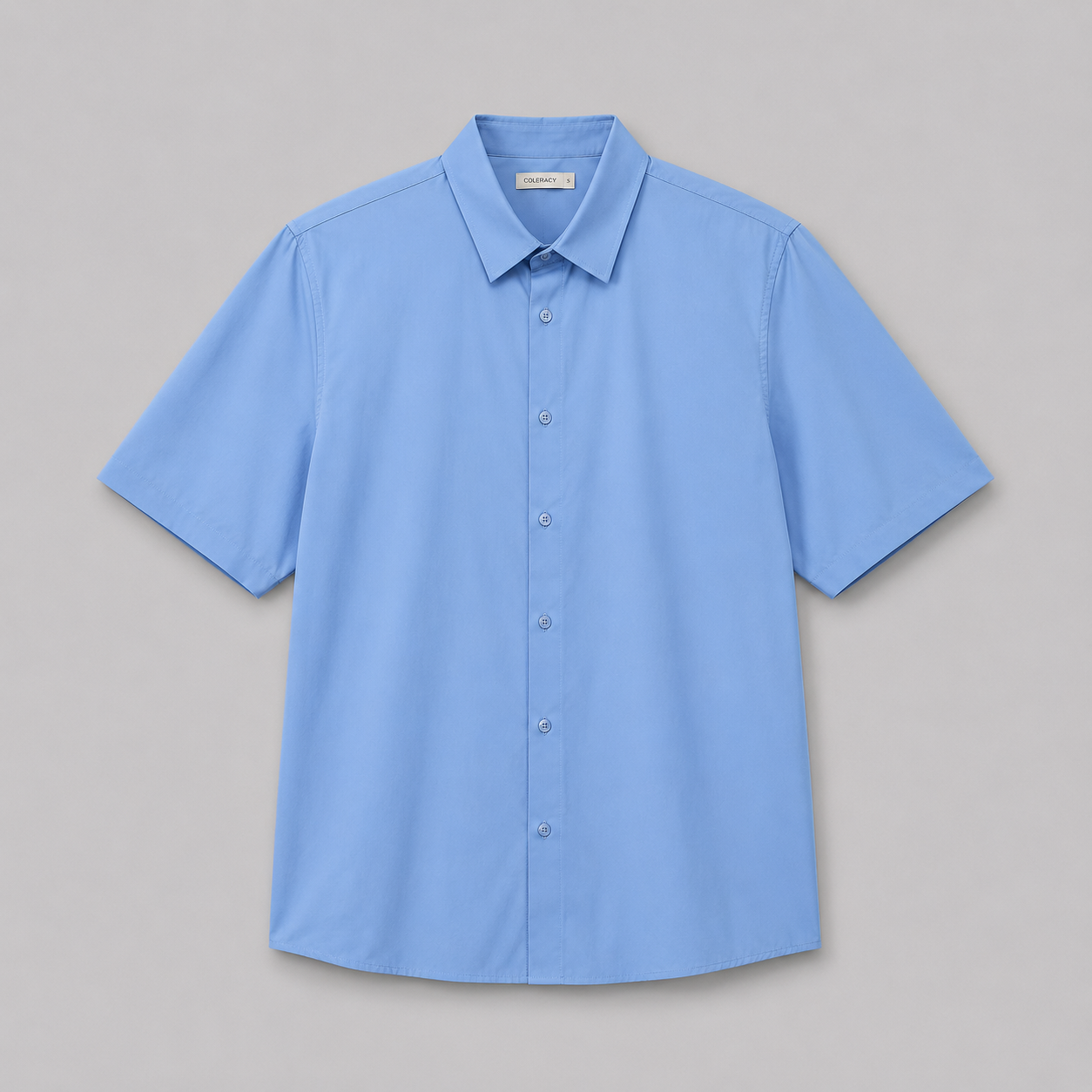 COLEGACY Men Smooth Short Sleeve Shirt