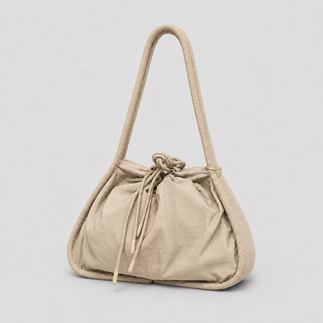 COLEGACY Soft Drawstring Nylon Shoulder Bag