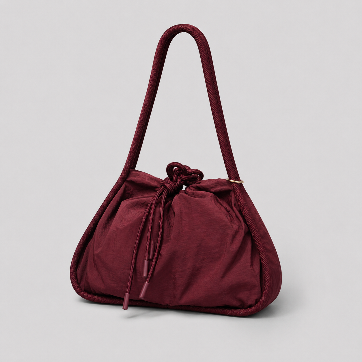 COLEGACY Soft Drawstring Nylon Shoulder Bag