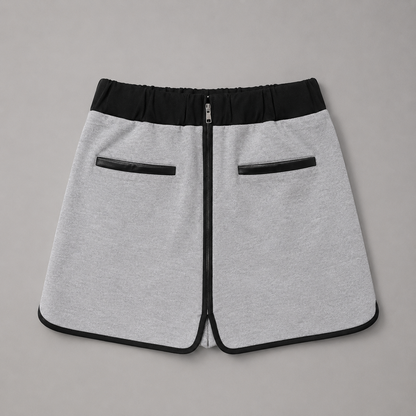 COLEGACY Women Sporty Crop Top & Skirt Set