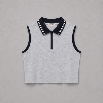 COLEGACY Women Sporty Crop Top & Skirt Set