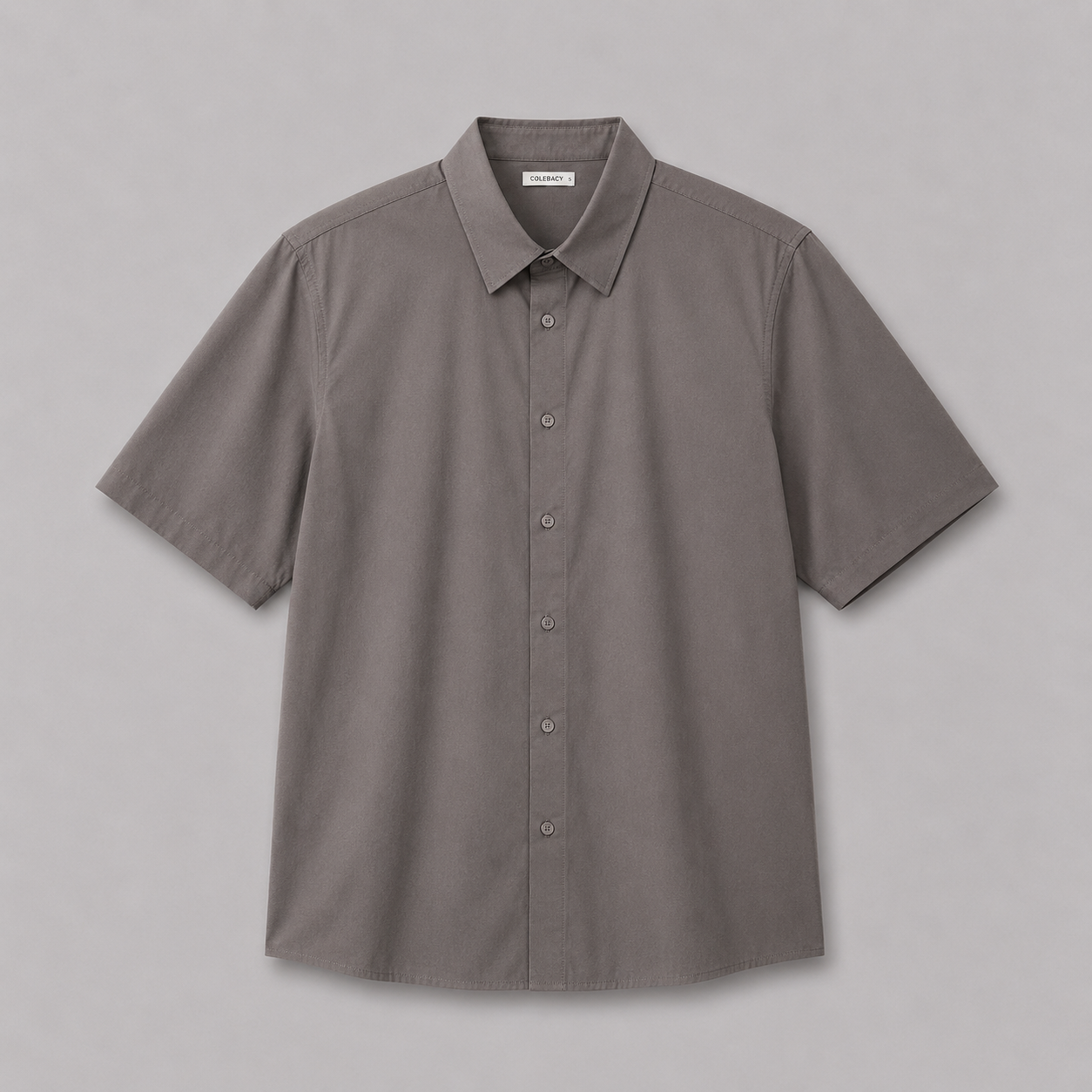 COLEGACY Men Smooth Short Sleeve Shirt