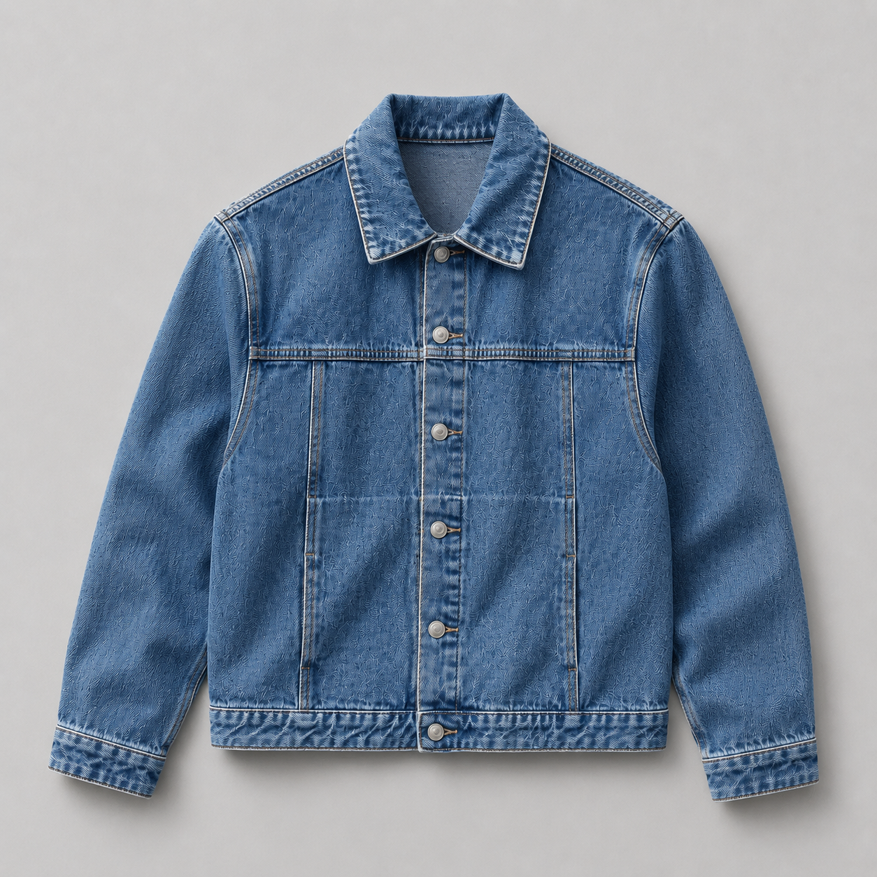 COLEGACY Men Long Sleeve Denim Jacket