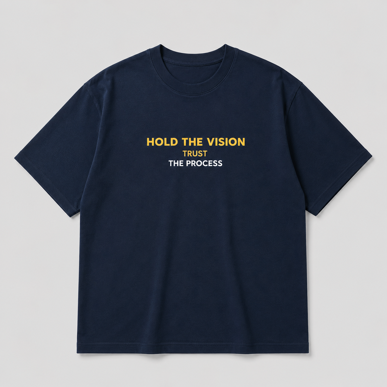 COLEGACY Men Hold The Vision Graphic T-Shirt