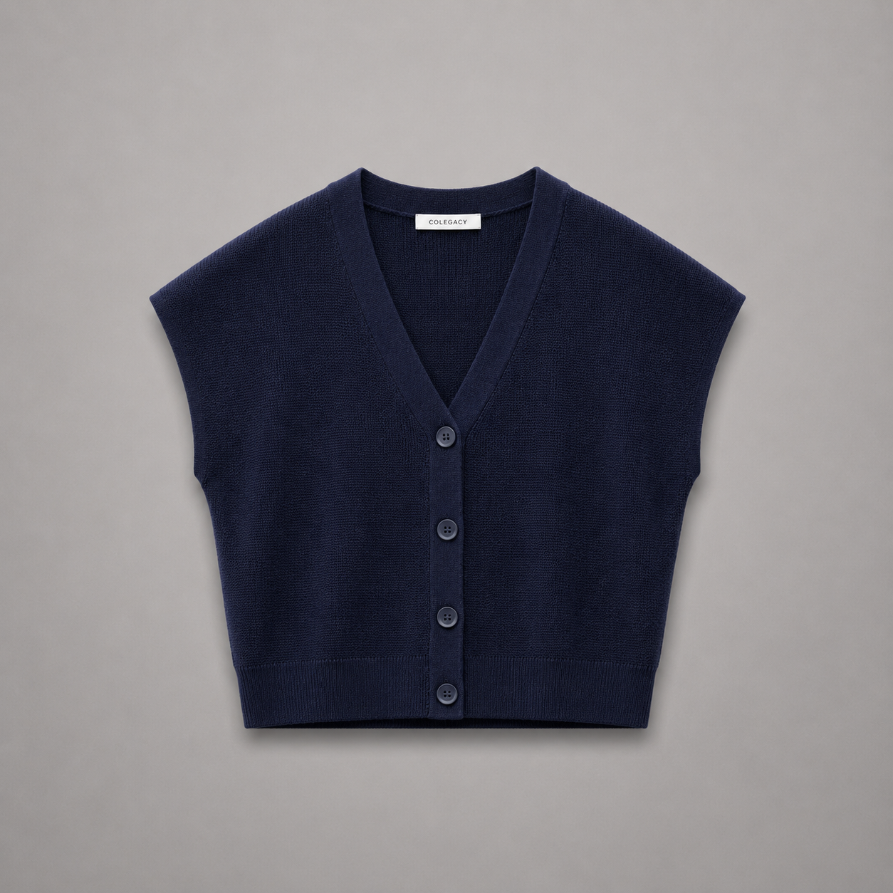 COLEGACY Women Knit Vest Top