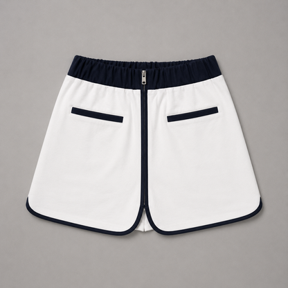 COLEGACY Women Sporty Crop Top & Skirt Set