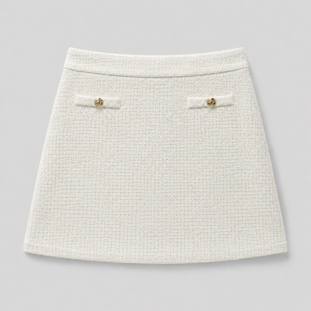 COLEGACY Women Tweed Mini Skirt