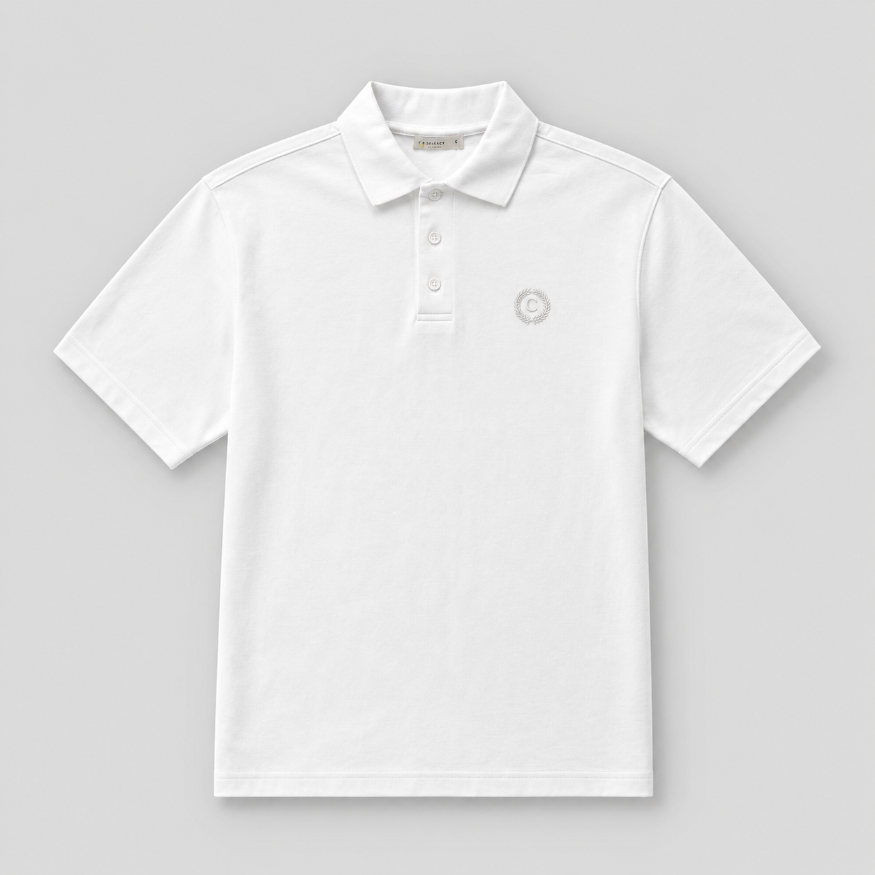COLEGACY Men Oversized Polo Shirt