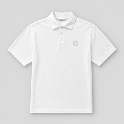 COLEGACY Men Oversized Polo Shirt