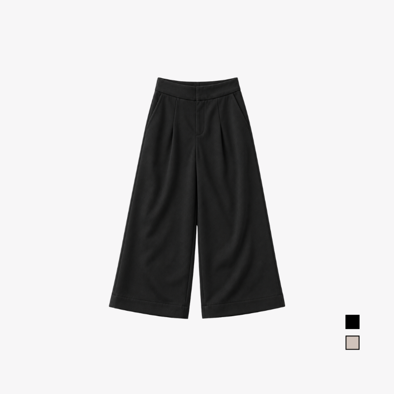 COLEGACY Women Wide Leg Pants