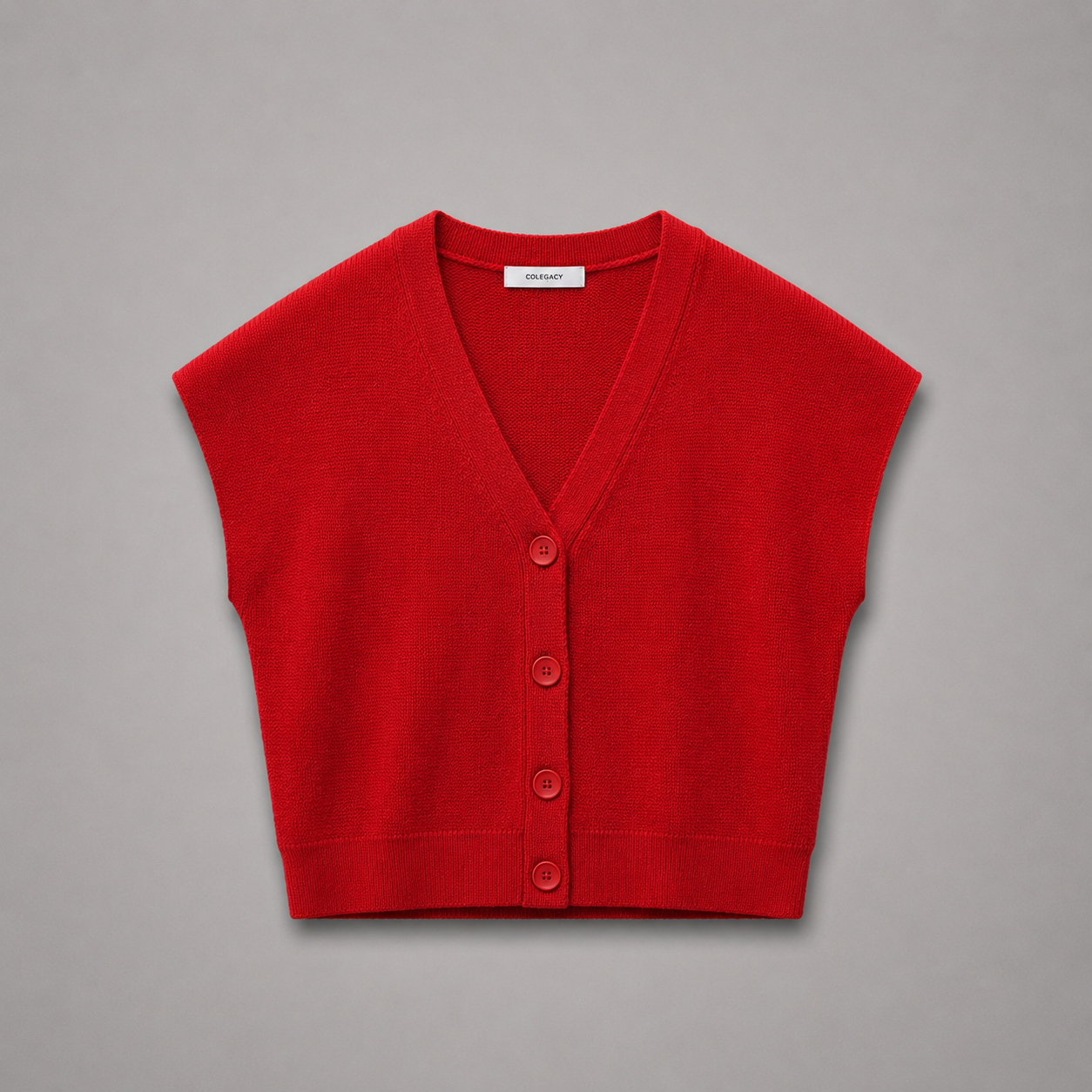 COLEGACY Women Knit Vest Top