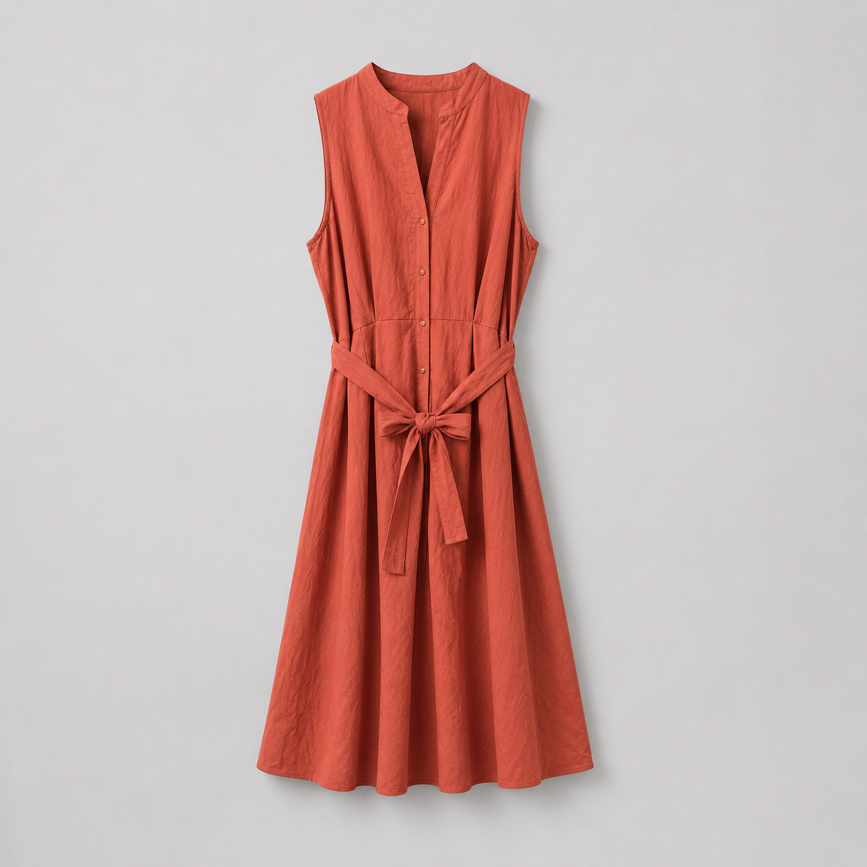 COLEGACY Women Sleeveless Midi Dress