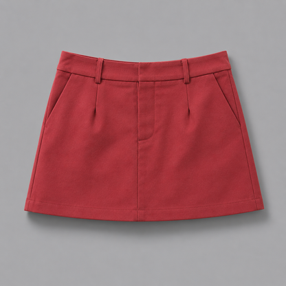 COLEGACY Women High Waist Mini Skirt