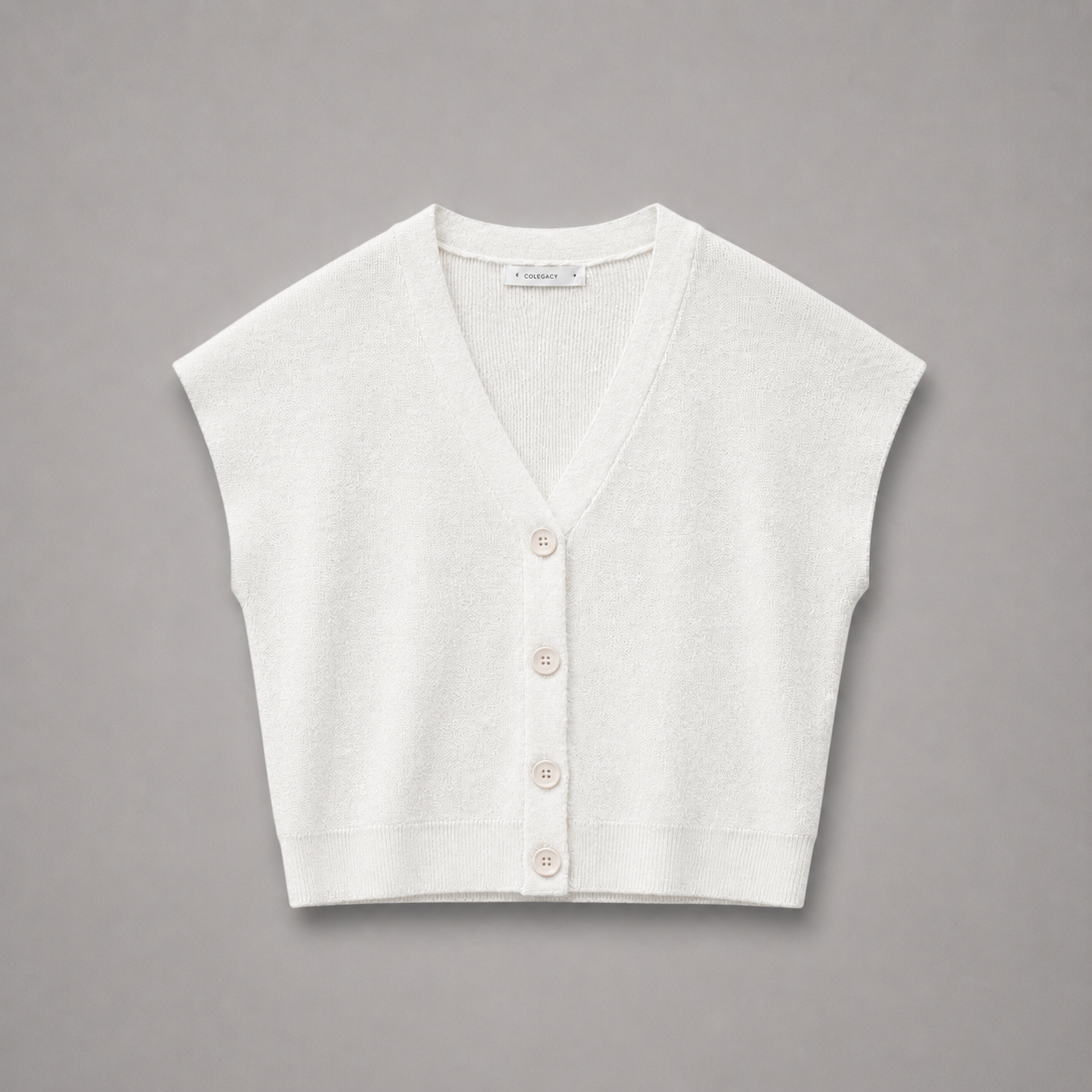 COLEGACY Women Knit Vest Top