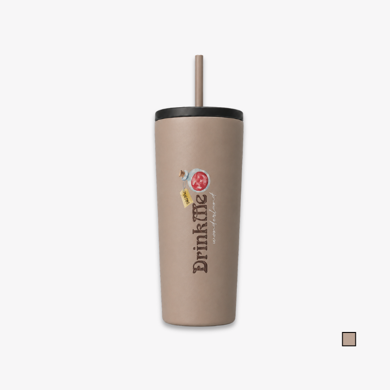 COLEGACY Alice Saves Wonderland Straw Cup