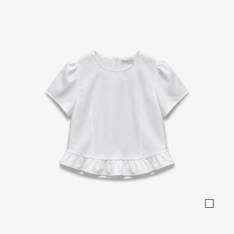 COLEGACY Women Puff Sleeve Top